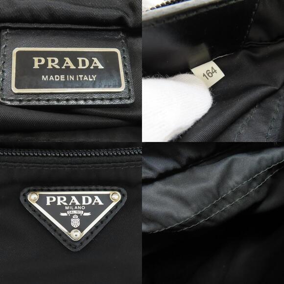 Prada Tessuto shoulder bag black